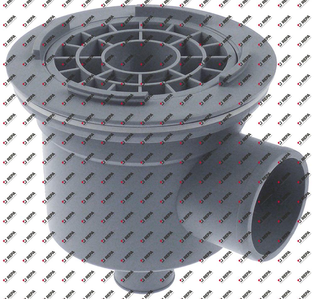 Ansaugkörper AD ø 150mm Ausgang ø 36 H 150mm