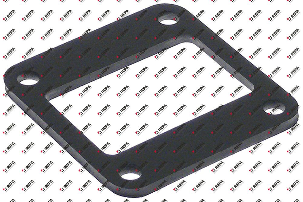 Dichtung Gummi L 82mm B 82mm Materialstärke 4mm