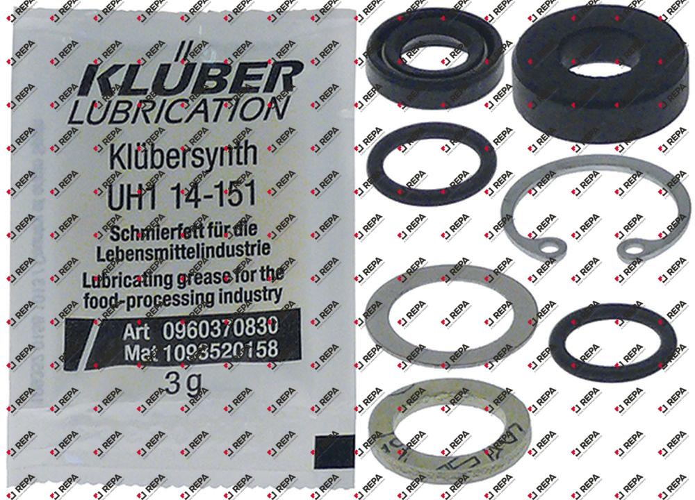 Reparaturset Wellendichtung Dichtungen und Fett