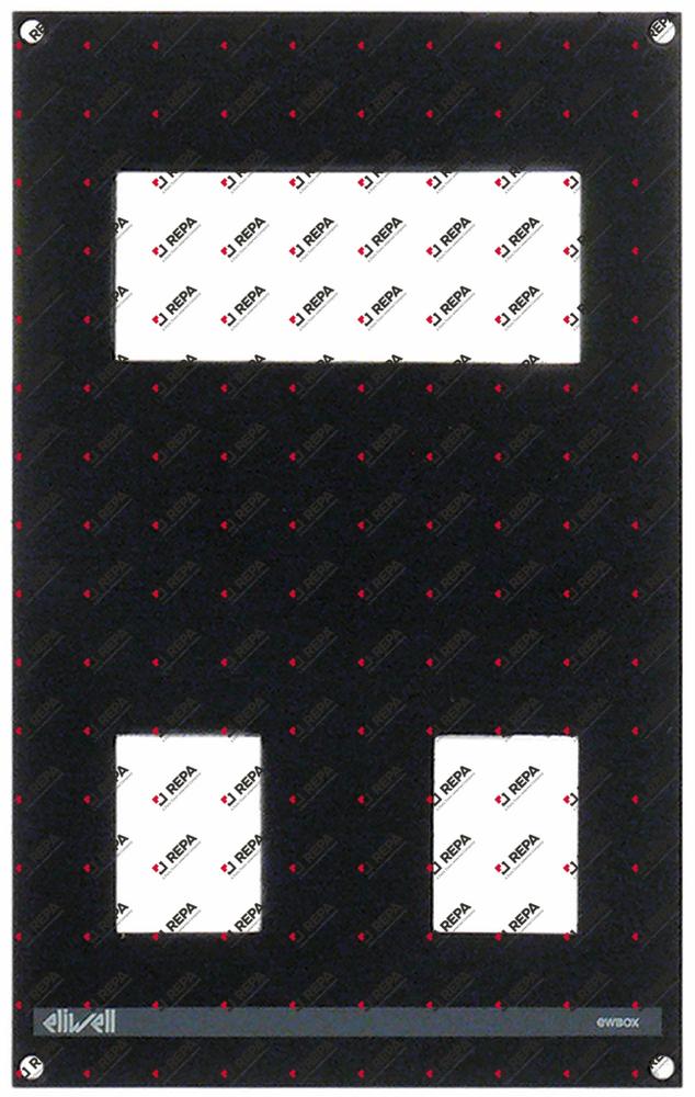 front pour régulateur électronique L 164mm