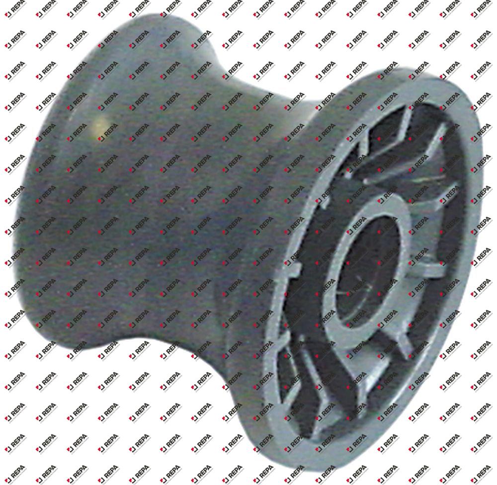 Laufrolle ø 36/42mm H 34mm Haubenmechanik