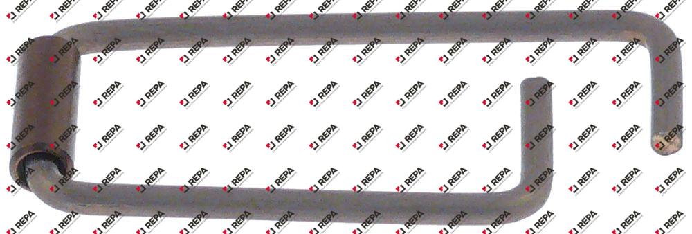 Spring ø 6mm L 61mm W 27,5mm for door handle