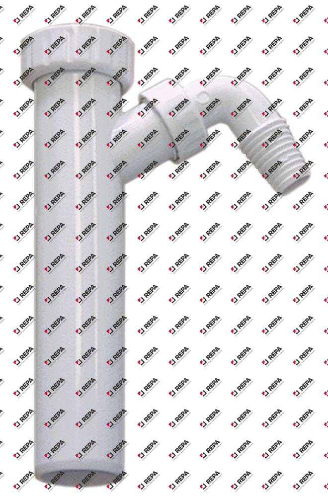 Tubo sifone filetto 1½" ø 40mm L 200mm dritta