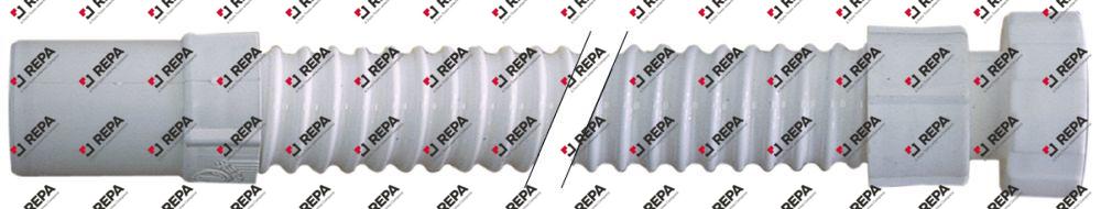 Tuyau de vidange DN35 L 750mm raccord 1½"