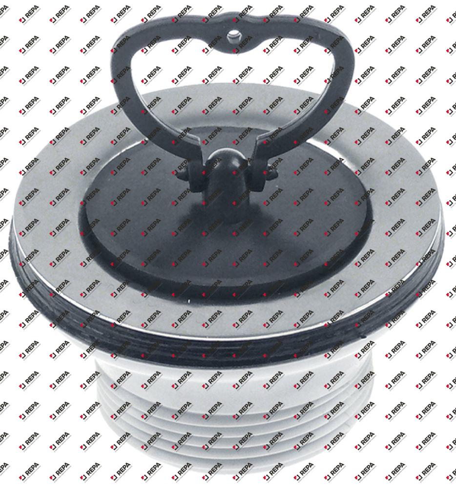 Pilette mesure 1 1/2" inox/plastique ø 70mm