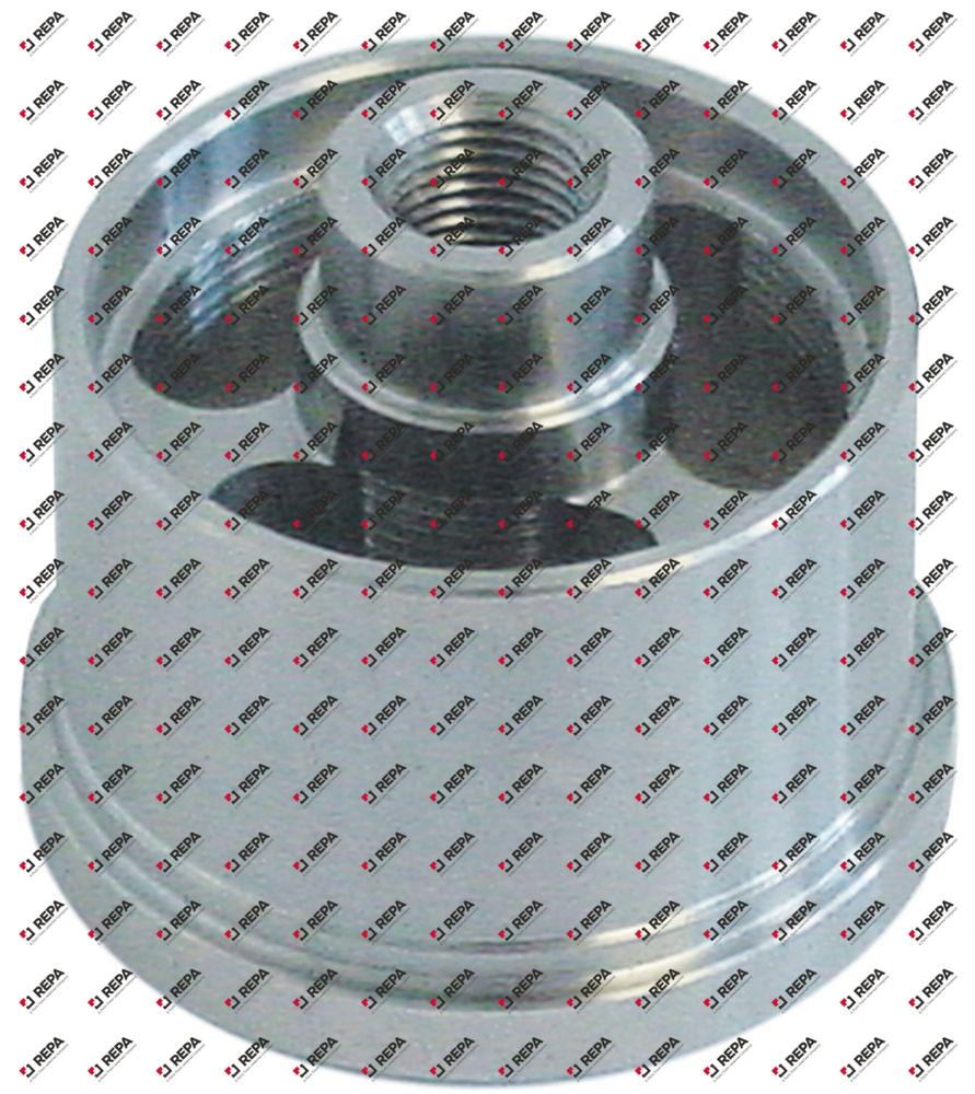Wascharmlager EP unten Gewinde M10 ø 39mm H 36mm