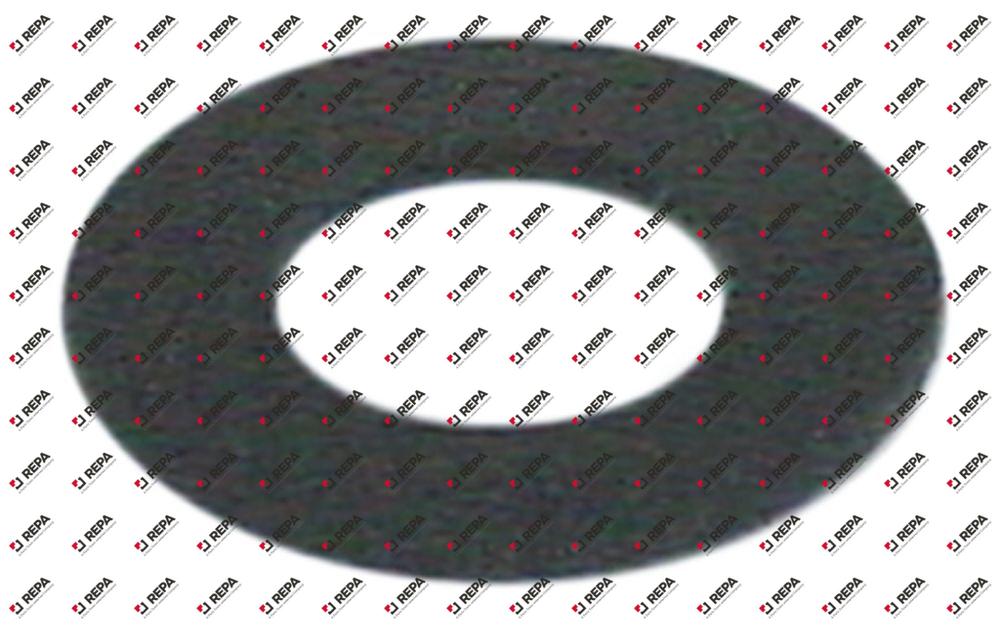 Flachdichtung Gummi ID ø 17 mm AD ø 33 mm