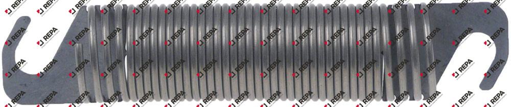 Zugfeder ø 21,6mm Drahtstärke ø 1,7mm