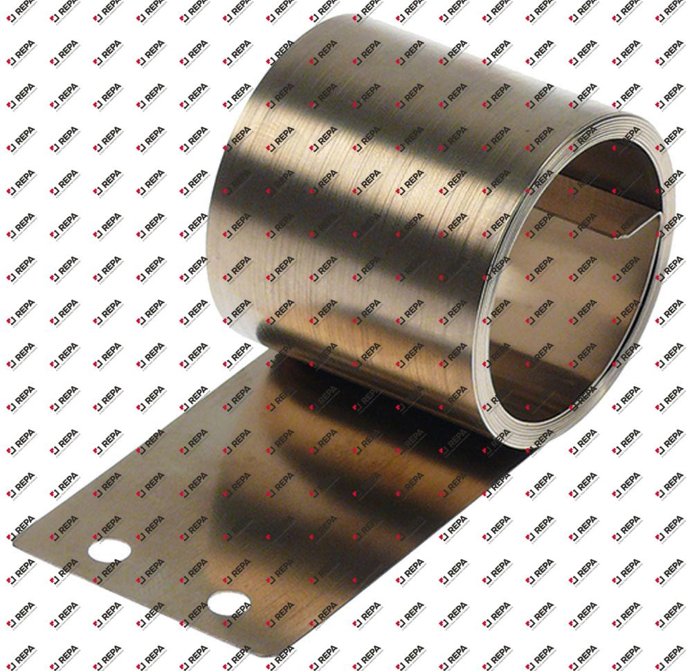 Rollfeder B 40 mm ID ø 36 mm Laschenlänge 50 mm