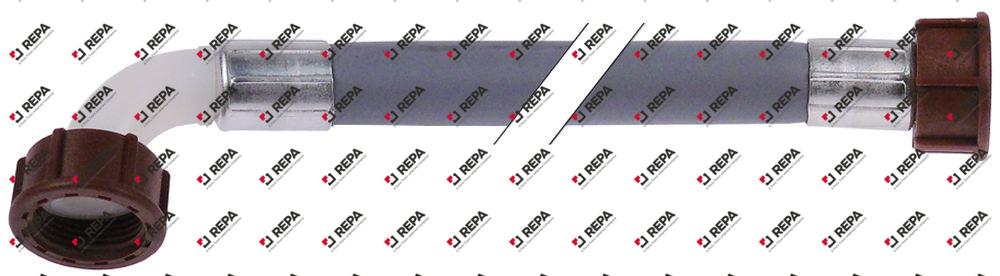Tubo flexible de entrada PVC recto-curvado DN13
