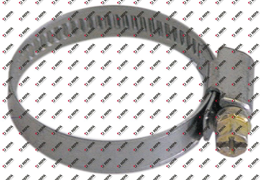 Hose clamp stainless steel/steel ø 16-27mm