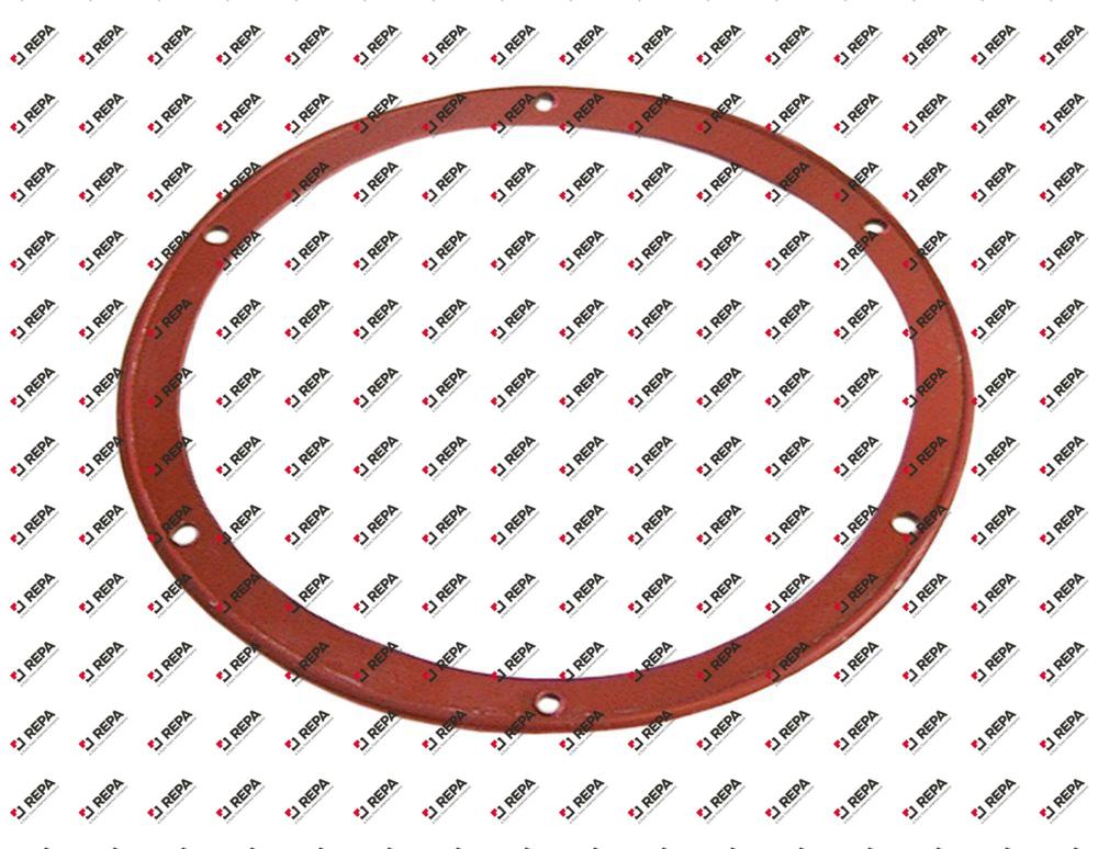 guarnizione silicone int. dei fori mm int. ø 155mm