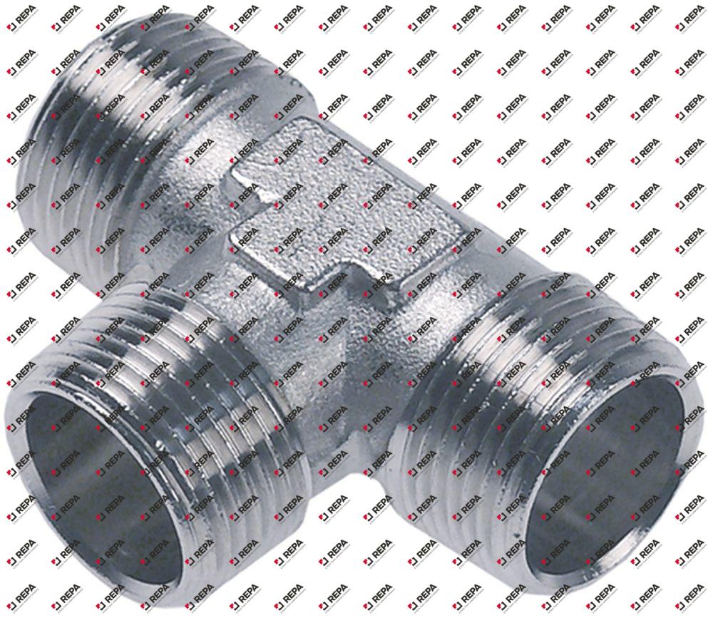 T-Stück Gewinde 3/4" AG - 3/4" AG - 3/4" AG