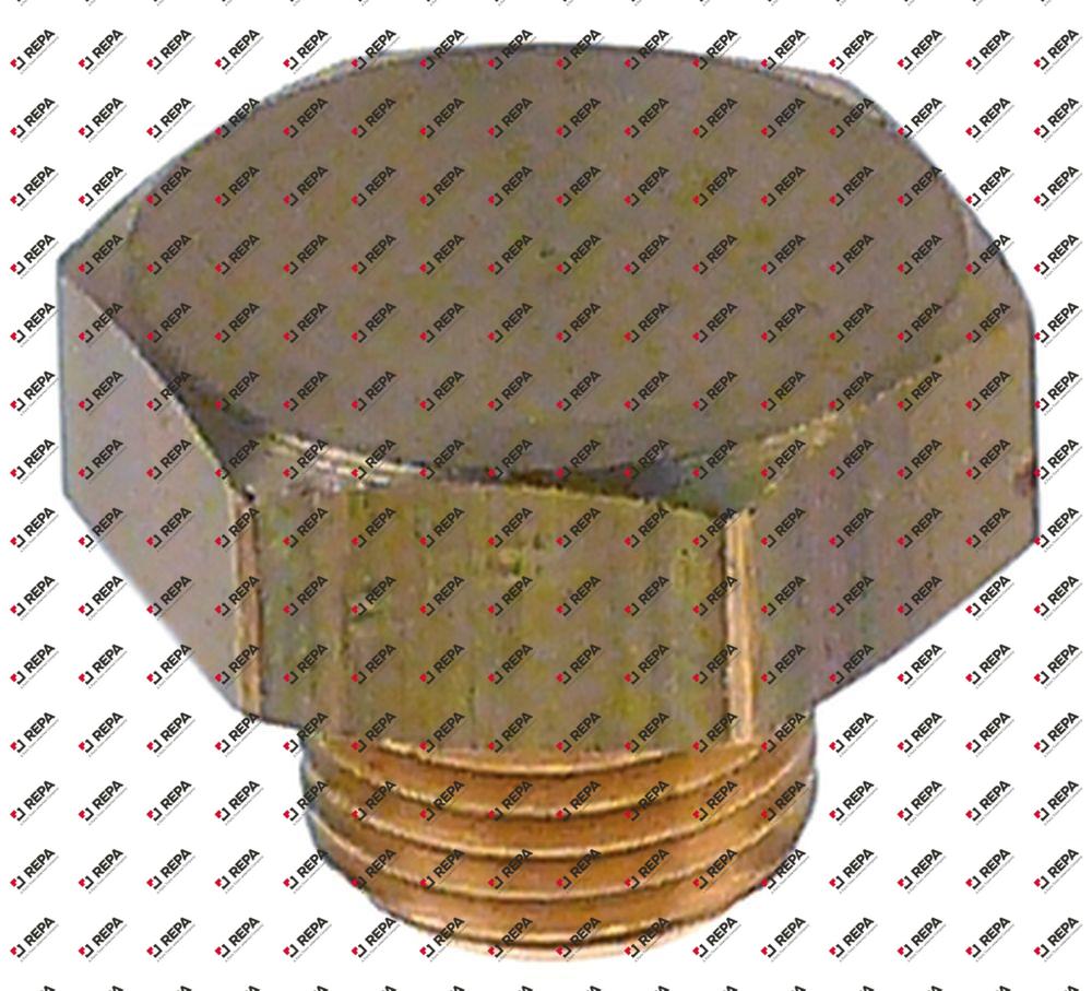 Schraubkappe Gewinde 1/8" SW 16