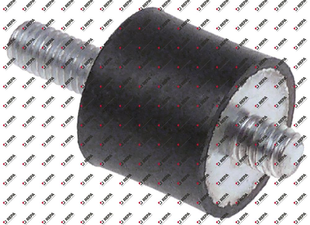 Schwingungsdämpfer Gewinde M8 ø 25mm H 22mm