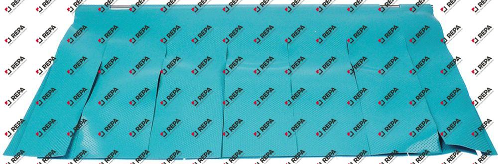 Vorhang B 645mm H 360mm komplett mit Stange