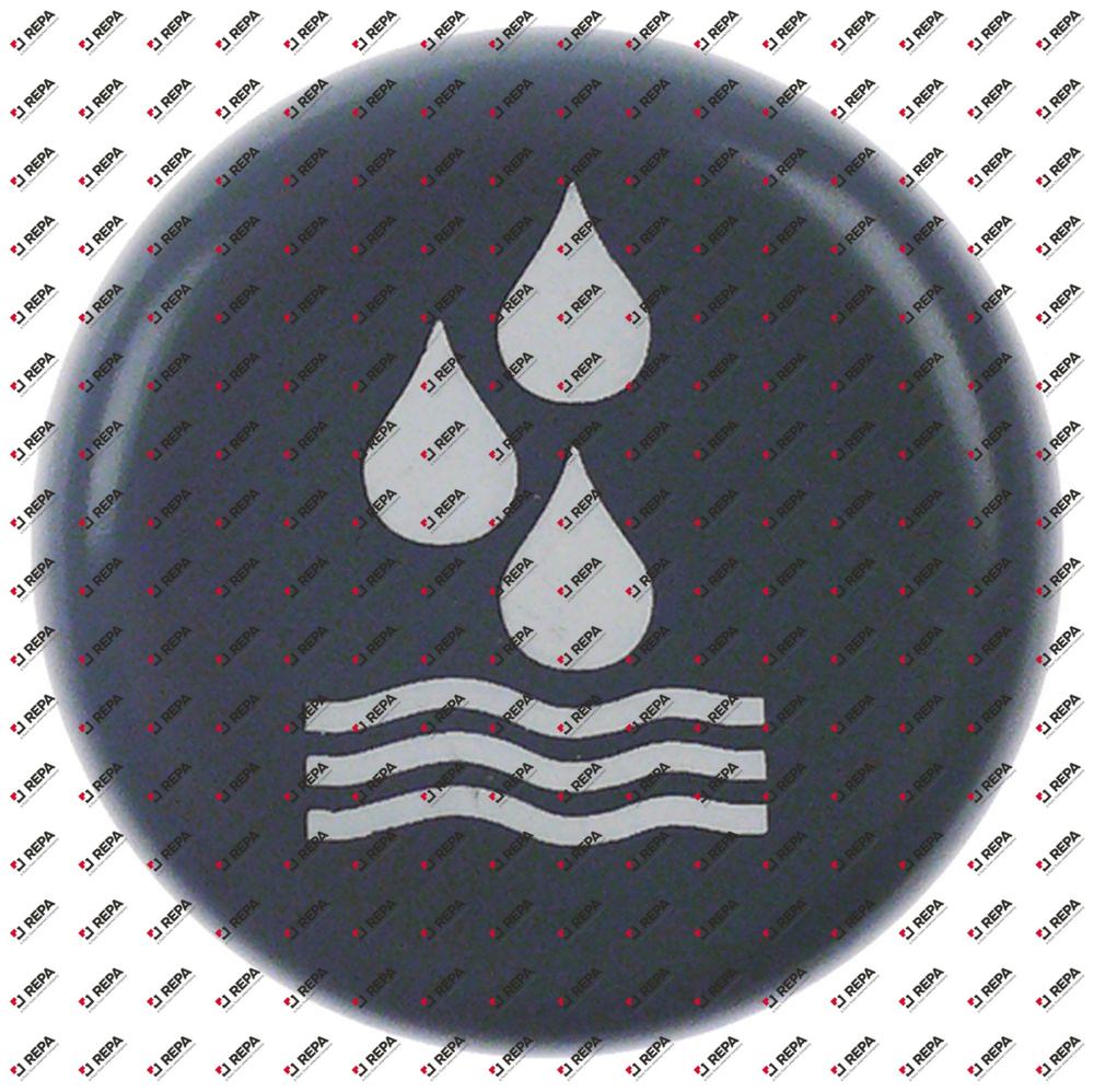 σύμβολο νερό ø 50mm γκρι για PAVONI  για βάνα νερού