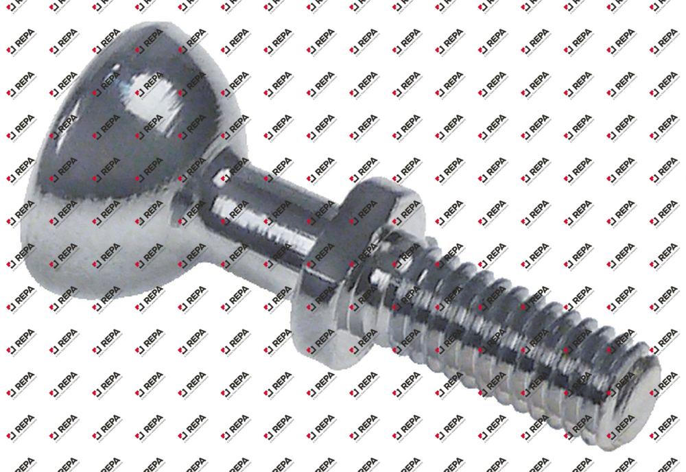 μοχλός ø 15mm Μ 32mm T1: M6  ø άξονα 55mm για βάνα ατμού/νερού