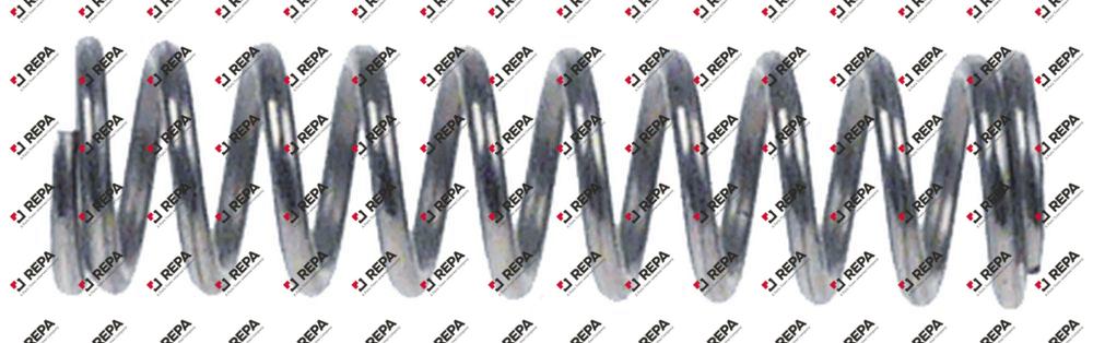 compression spring ø 7mm L 26mm wire gauge ø 0,8mm