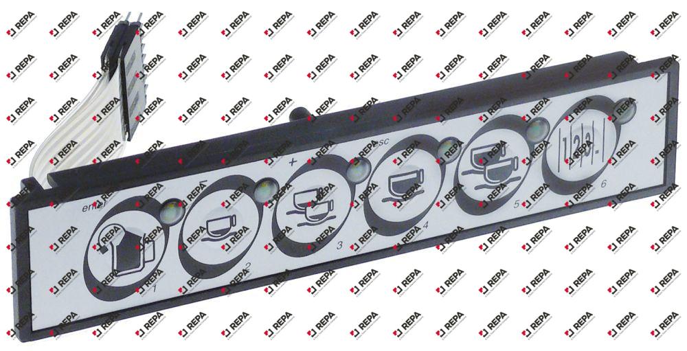 μεμβράνη πληκτρολογίου Μ 152mm W 32mm