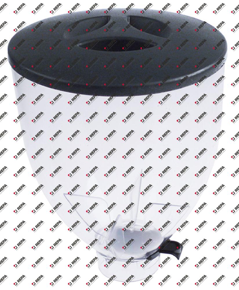 coffee beans container ø 200mm H 255mm seat ø 68mm