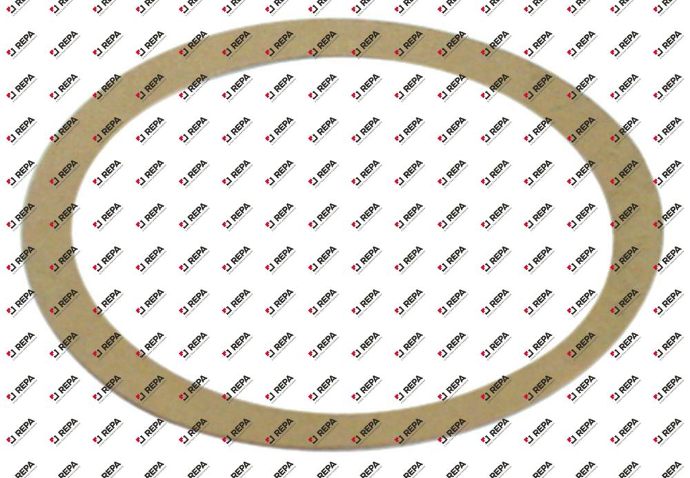 Distanzeinlage Papier D1 ø 73 mm D2 ø 59 mm