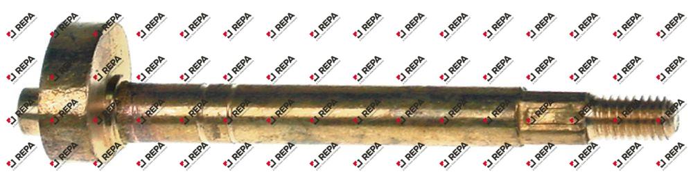 Camshaft thread M6 brass H 17mm L 87,3mm W 22mm