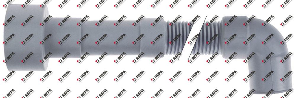 Manguera de desagüe DN19 L 1500 mm