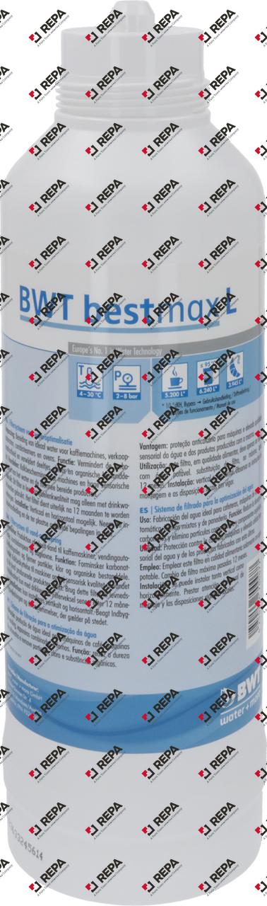 Water filter BWT type bestmax L decarbonisation