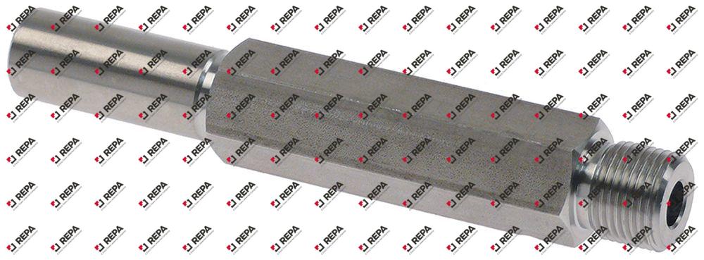 Verlängerung für Nachspülung Achse ø 16mm H 122mm