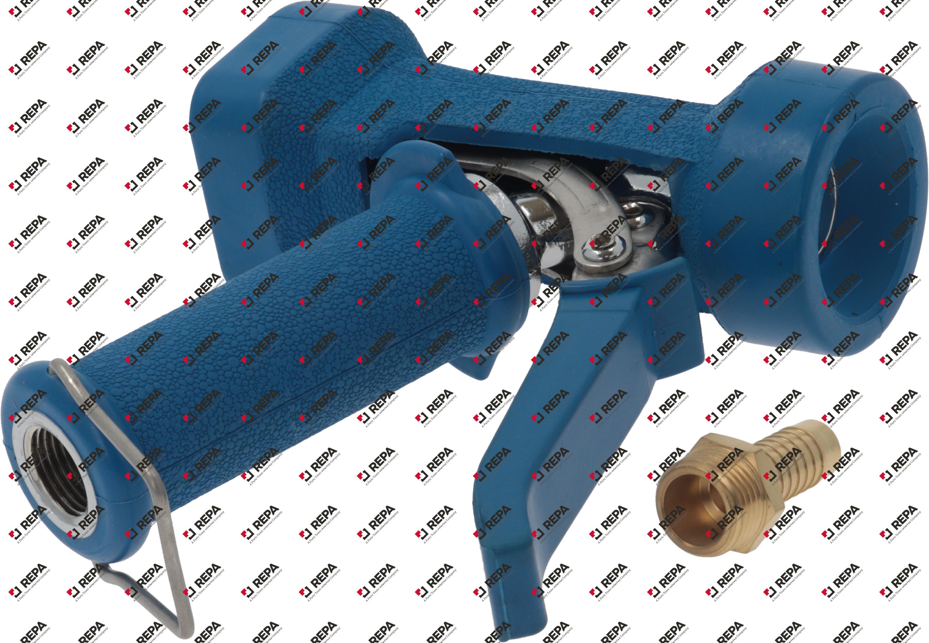 Pistolet de nettoyage raccord 1/2" laiton