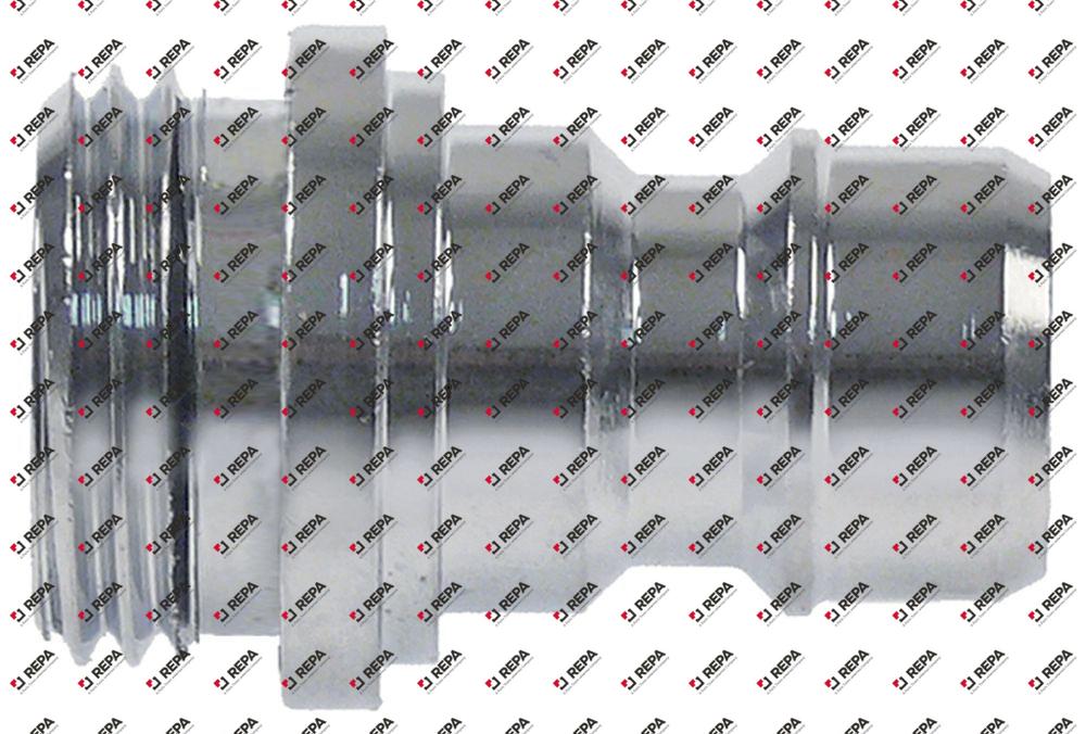 Kupplungsstecker Messing verchromt Typ DN13