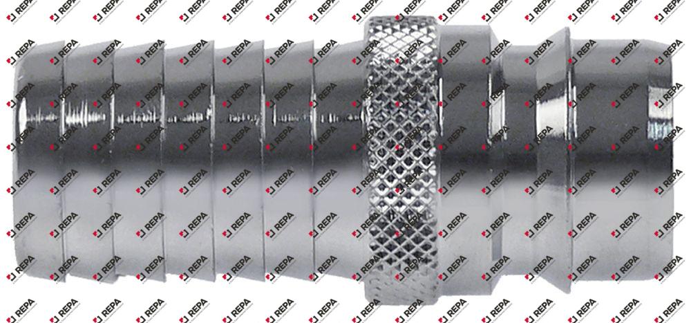 Kupplungsstecker Typ DN19 Messing verchromt