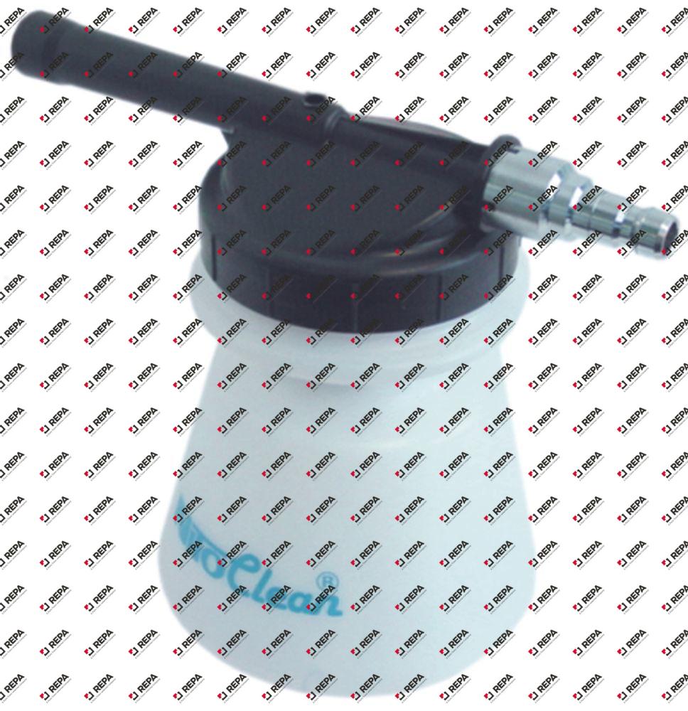 réservoir raccord ø10,5mm plastique 1,35l