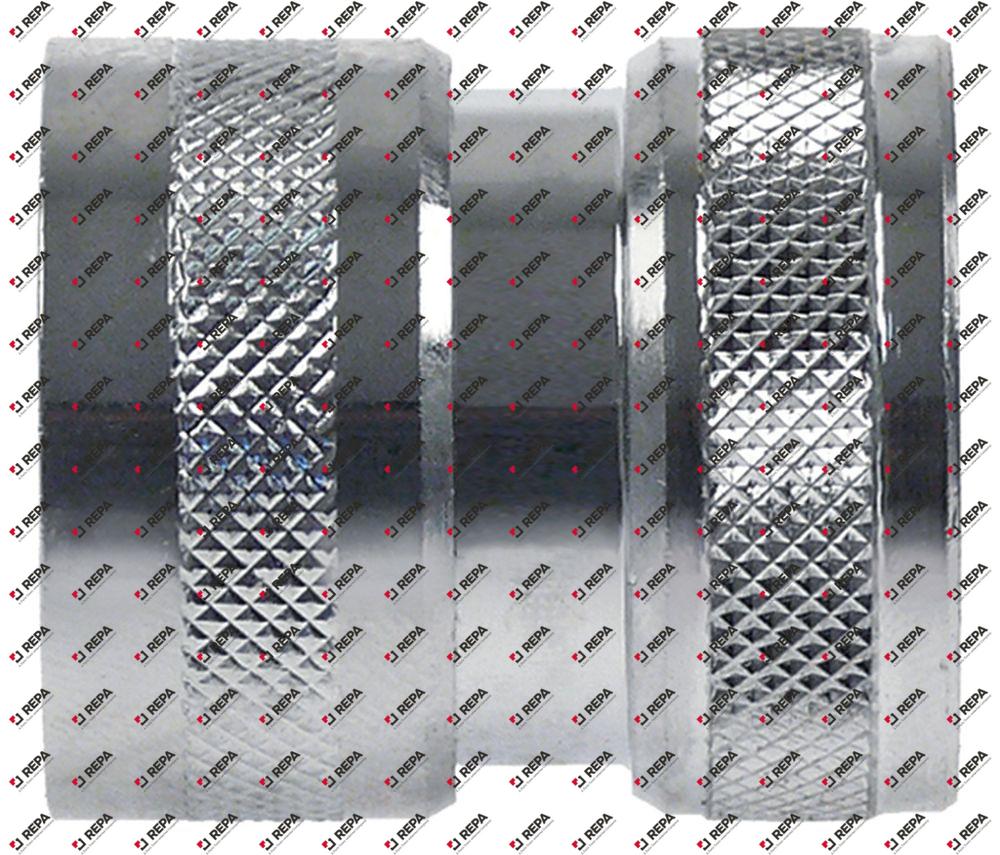Kupplungsbuchse Messing verchromt Typ DN13