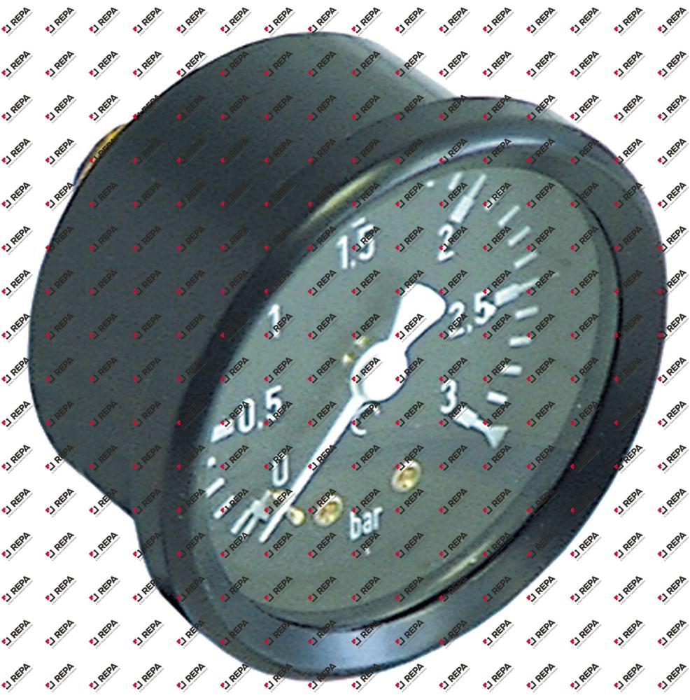 μανόμετρο σύνδεσμος στην πίσω πλευρά σπείρωμα 1/4″  ø 52mm σήμανση 1,1-1,3