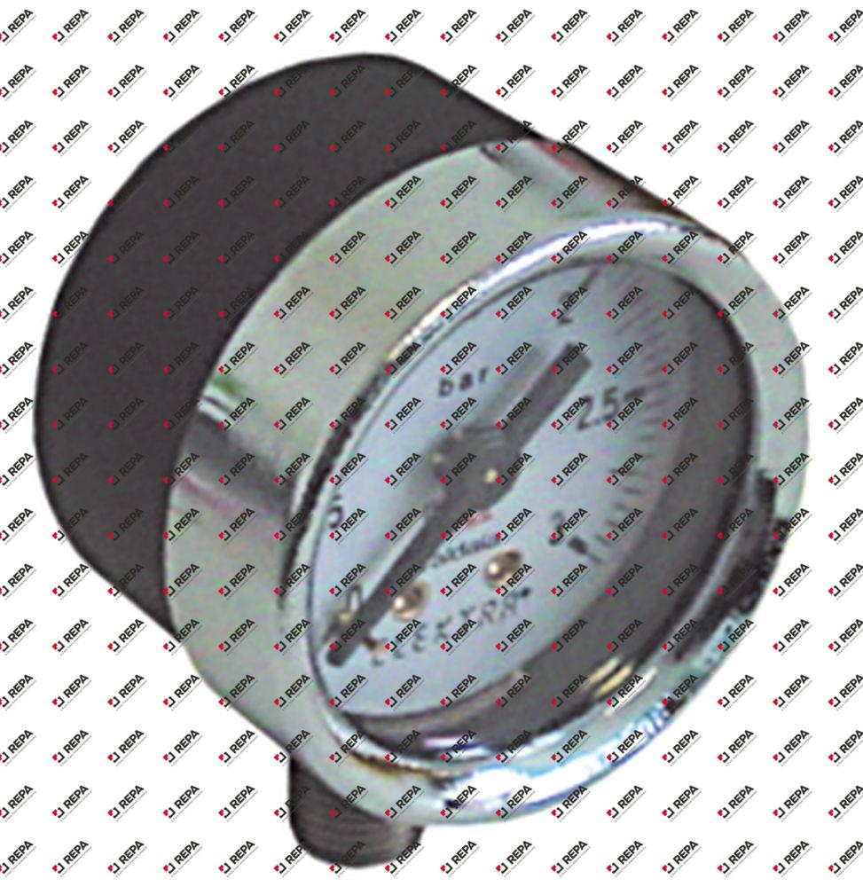 μανόμετρο σύνδεσμος κατακόρυφα σπείρωμα 1/8″  ø 423mm σήμανση 1,6-2  εύρος πίεσης 0 έως 3bar