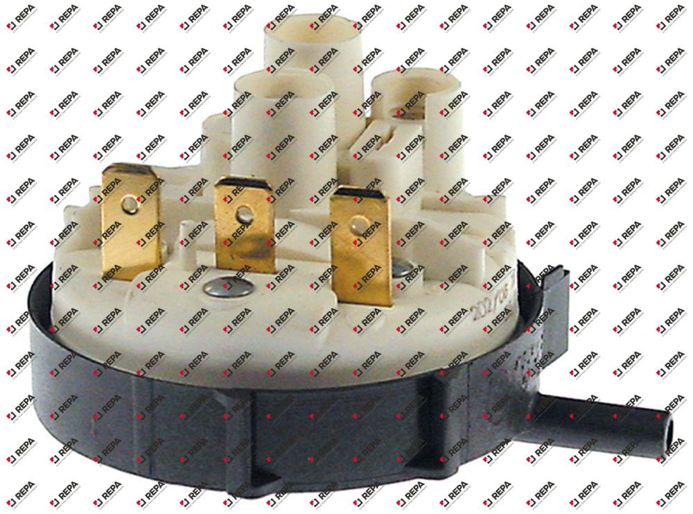 Pressure control pressure range 65/30mbar