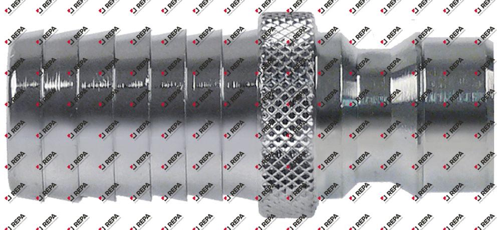 Kupplungsstecker Messing verchromt Typ DN13