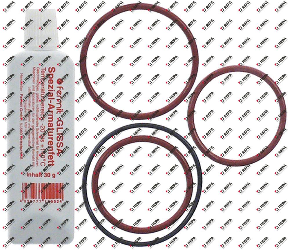 O-Ring-Satz für Entleerhahn 2" Dichtungen und Fett