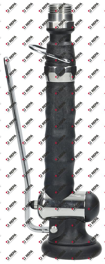 Handbrause KLARCO Anschluss 1/2" AG schwarz