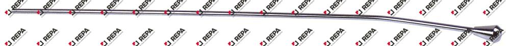 barra per valvola di scarico lavanbo L 340mm ø 4mm