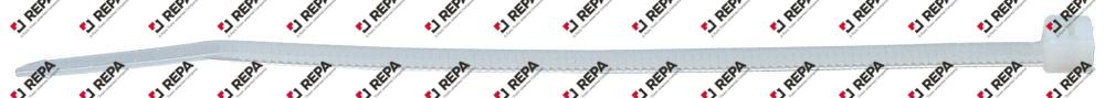 Fascetta per cablaggio nylon bianco L 200mm