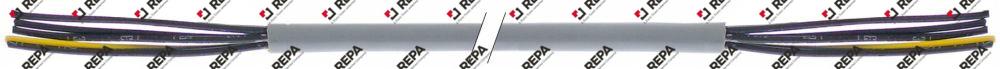 PVC-Kabel 5-polig 0,75mm² grau Leiter Kupfer