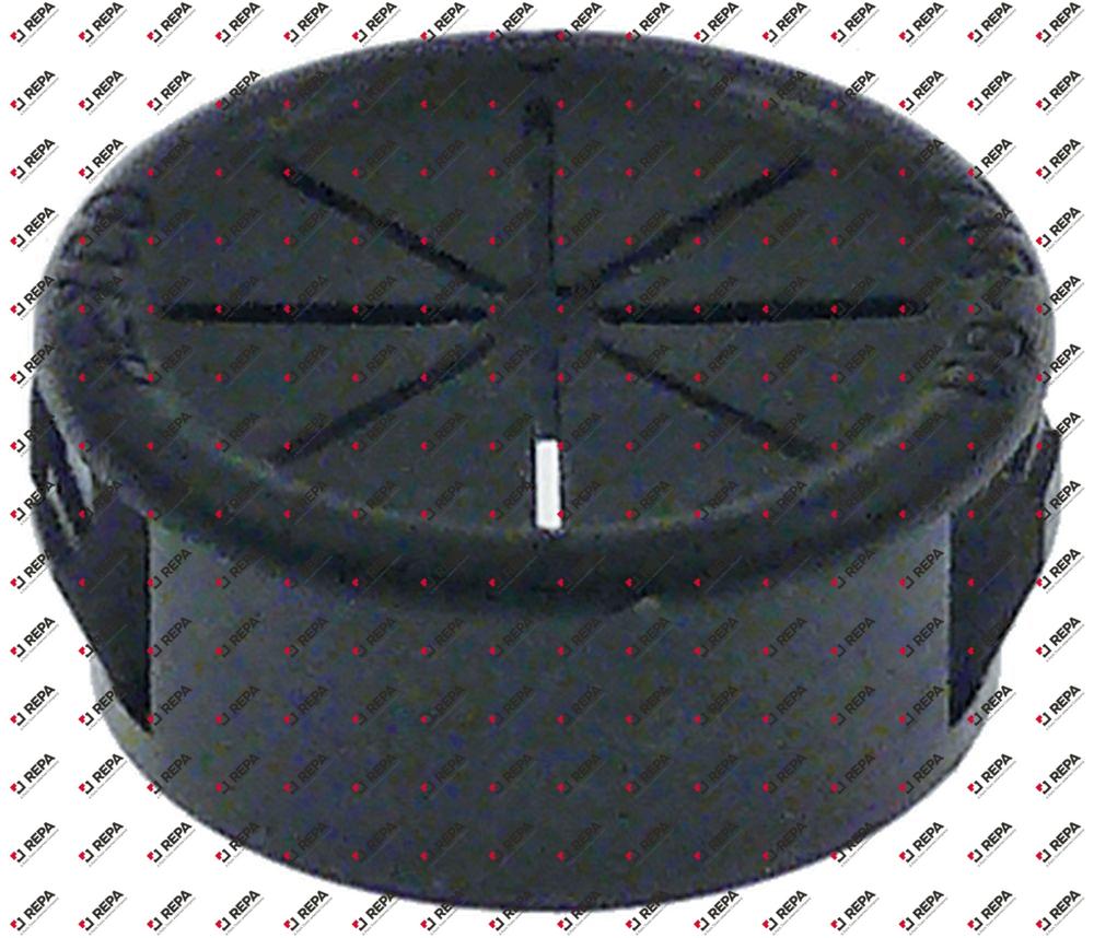 passe-câble encastrément ø 20,6mm plastique Q 1 pc