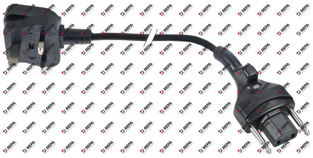 Gerätezuleitung 2x0,75mm² max. 10A max 250V 3,65m