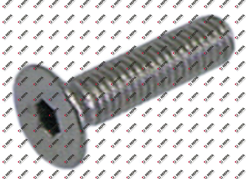 countersunk screw thread M5 L 12mm WS 3 SS