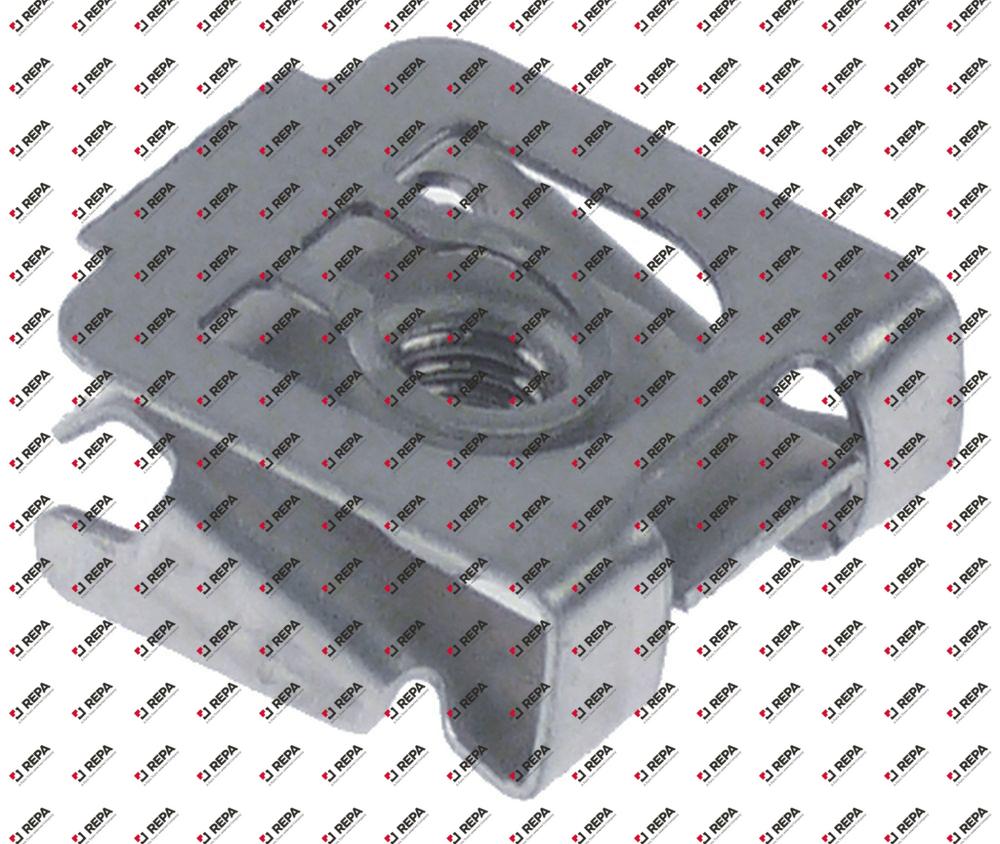 nut thread M4 Qty 1 pcs