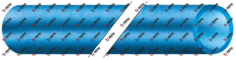 PVC-Schlauch ID ø 4 mm AD ø 6 mm L 100 m blau