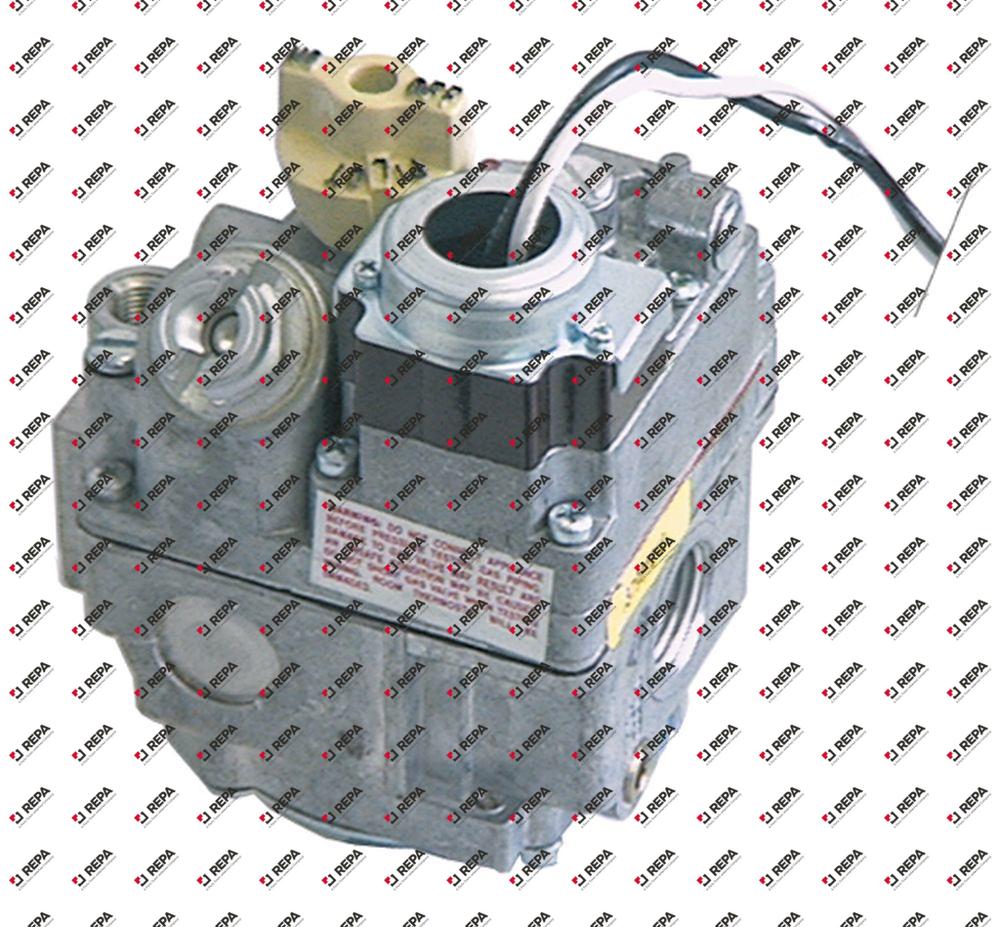 gas valve supply 120VAC 50/60Hz gas inlet 3/4" NPT